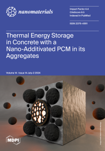 The use of thermal energy storage technologies in buildings can help smooth temperature indoors and reduce the total consumption by storing later releasing solar energy. this work reports on preparation applicability leak-safe lightweight aggregate-encapsulated nano-additivated phase change materials to enable store concrete, which could be used precast panels for cladding or no-fines concrete slabs as an air-permeable layer between two cavities dynamic insulation walls. a laboratory-scale operation is proposed test response using am1.5g spectrum simulator.